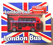 Double Decker  London Bus Souvenir  red Model Car Toy Children For Kids Gift
