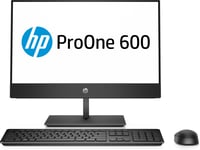 HP AIO 600 G4/21.5 NonTouch 65W UMA / i3-8100 / 4GB / 500GB HDD / W10p64 / DVD-WR / 3yw / Wireless Slim kbd & mouse / No mouse / HA Stand