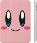 Kirby's Dream Land Rose Étui Pour Ipad 2020 Matériau Tpu Antichoc Réglage Automatique De L'angle De Veille/Réveil Mignon Transparent Housse De Protection 10.2in