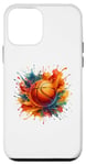 Coque pour iPhone 12 mini Colorful Basketball Player Sports Hoop Basket