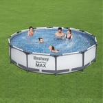 Bestway 12ft x 30in Steel Pro MAX Frame Pool Set
