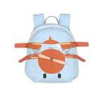 LÄSSIG Small Children's Backpack for Nursery, Crib Backpack with Chest Strap, 20 x 9.5 x 24 cm, 3.5 L/Tiny Backpack Propeller Tarpaulin, Propeller Tarpaulin, Children's Backpack