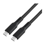 Dacota Platinum USB-C (USB3.2) 20 Gbps 240 W kaapeli 3 M, musta