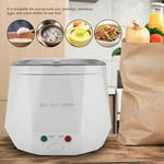 (White)1.3 L Electric Portable Multifunctional Rice Cooker Non-stick Pot Keep