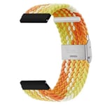 Flettet klokkereim Garmin VivoActive 3 - gradientorange