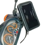 Waterproof Scooter / Moped Collar Phone Mount for Samsung Galaxy S21