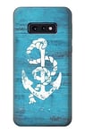 Marine Anchor Blue Case Cover For Samsung Galaxy S10e