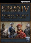 Europa Universalis IV: Rights of Man Content Pack OS: Windows + Mac