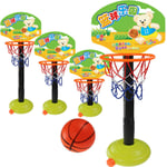 Alan 112cm Adjustable Basketball Hoop and Stand Kids Basketball Hoop for Outdoor Indoor