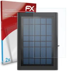 atFoliX 2x Screen Protector for Ring Solar Panel for Video Doorbell 2.4W clear