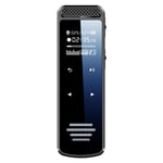 Digital Diktafon 32GB brusred ljudinspelare Dual röstaktiverad