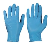Strong Hand - Gants jetables en nitrile Bleu – Sans poudre – Taille: 9(Box a100St.)