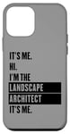 Coque pour iPhone 12 mini C'est moi Salut, je suis l'architecte paysagiste, c'est moi
