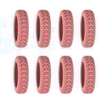 8ST/ Set Resebagage Caster Skor Resväska Hjul Skydd pink 8pcs-8pcs