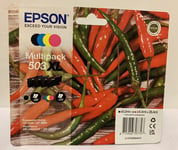 Genuine Epson 503 XL Multipack Inkjet Cartridges Chillies for XP-5200 WF-2960DWF