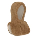 Konges Sløjd Teddy neckwarmer and hood – tobbaco brown - 2-4år