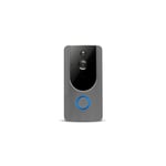 Unbranded HD Wireless Smart Doorbell Video Intercom Security WiFi 166 Degree Motion Detect Real Time Two Way Audio Door Bell GRAY Grey