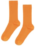 Colorful Standard Women&apos;s Classic Organic Socks - Sunny Orange Colour: Sunny Orange, Size: ONE SIZE