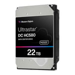 WD Ultrastar DC HC580 SE NP3 22TB 3.5" SATA Hard Disk Drive 7200rpm