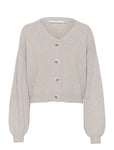 Gestuz Manzigz Wool Cardigan Beige