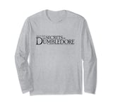 Fantastic Beasts The Secrets Of Dumbledore Black Movie Logo Long Sleeve T-Shirt