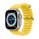 RIB Sport Urrem Apple Watch Ultra 2 (49mm) - Gul