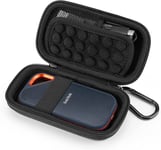 Yinke Hard Case for Sandisk Extreme/Sandisk PRO/WD My Passport/Crucial X8 500GB 