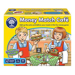 Orchard Toys Money Match Café International Game, International Edition using Cents, Money Game, Helps to Teach Children to Count Money. Age 5-8
