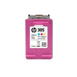 Original HP 305 Colour Ink Cartridge For DeskJet Plus 4122 Printer 3YM60AE