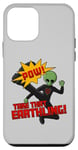 Coque pour iPhone 12 mini Super-héros comique extraterrestre | Prends ce Terrien !