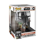 Funko Pop! StarWars: the Mandalorian-10 Inch Mando - 1/6 Odds for Rare Chase Variantrome - Star Wars: the Mandalorian - Collectable Vinyl Figure - Gift Idea - Official Merchandise - TV Fans