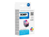 KMP H168CX - 12 ml - färg (cyan, magenta, gul) - kompatibel - bläckpatron (alternativ för: HP 302XL, HP F6U67AE) - för HP Deskjet 1110, 21XX, 36XX ENVY 45XX Officejet 38XX, 46XX, 52XX