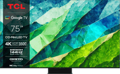 TCL 75" 75C855 Mini LED 4K Google TV