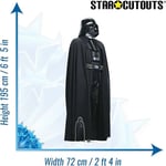 Figurine géante en carton Star Wars Dark Vador 195cm