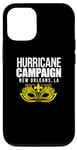 iPhone 12/12 Pro Hurricane Campaign Mardi Gras Mask New Orleans LA ArDesigner Case