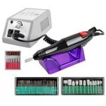 Elektrisk nagelfil med 54 tillbehör - Pedikyr / Manikyr Electric Nail File one size