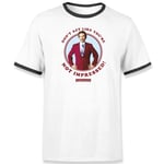 Anchorman Don't Act Like You're Not Impressed Men's T-Shirt - White - XL - White