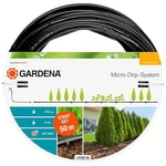 Gardena Kit d'arrosage goutte-à-goutte pour rangées de plantes L de Gardena : système d'arrosage Micro-Drip pour un arrosage en douceur des rangées de plantes (13013-20)