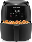 Chefman Digital Air Fryer, Large 4.75 Litre Family Size, 1300W, One Touch Digita