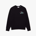 Lacoste Mens Crocodile Wool Sweater Navy Blue Sweatshirt Size XL BNWT RRP £220