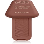 NYX Professional Makeup Buttermelt Bronzer Cremebronzer Skygge 05 Butta Off 5 g