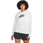 Nike Sportswear Hettegenser Dame - Hvid - str. 2XL
