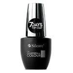 7 Days Top Coat - The Garden of Colour - 15 ml - Silcare Transparent