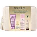 Nuxe Huile Prodigieuse Gift set VERY ROSE Soothing 3-in-1 Micellar Cleansing Water 50 ml + HAIR PRODIGIEUX® Shine Shampoo 30 HUILE PRODIGIEUSE® Multifunctional Drying Oil 10 REVE DE MIEL Hand and Nail Cream 15 1 Stk.