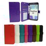 Crazy Horse Wallet OnePlus 5T Turkos