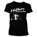 Hybris A Nightmare On Elm Street Girly Tee (Black,XL)