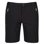 Regatta Mens Water Repellent Xert Active Stretch Shorts III Black