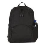 eBuyGB Classic Rucksack/Backpack School and College Bag Casual Daypack, Black
