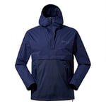 Berghaus Men's Vestment Smock Half Zip Waterproof Shell Jacket, Durable, Breathable Rain Coat, Dusk/Navy Blazer, M