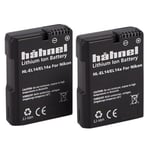 Hahnel HL-EL14/EL14a Replacement EN-EL14a TWIN Pack
